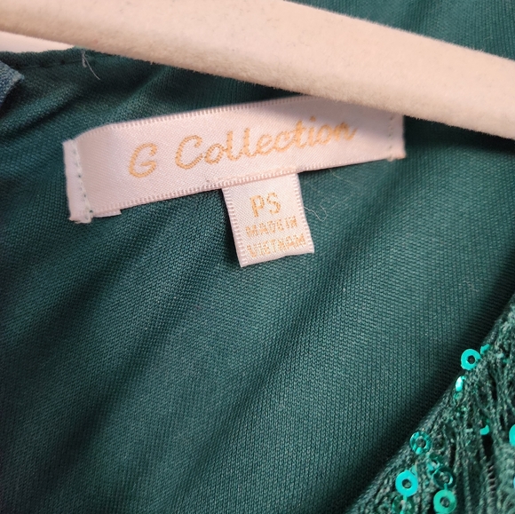 Emerald sequin midi dress - Picture 4 of 5